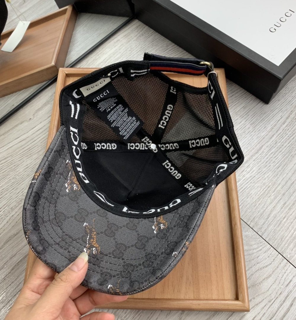 Gucci GG Canvas Baseball Cap Black