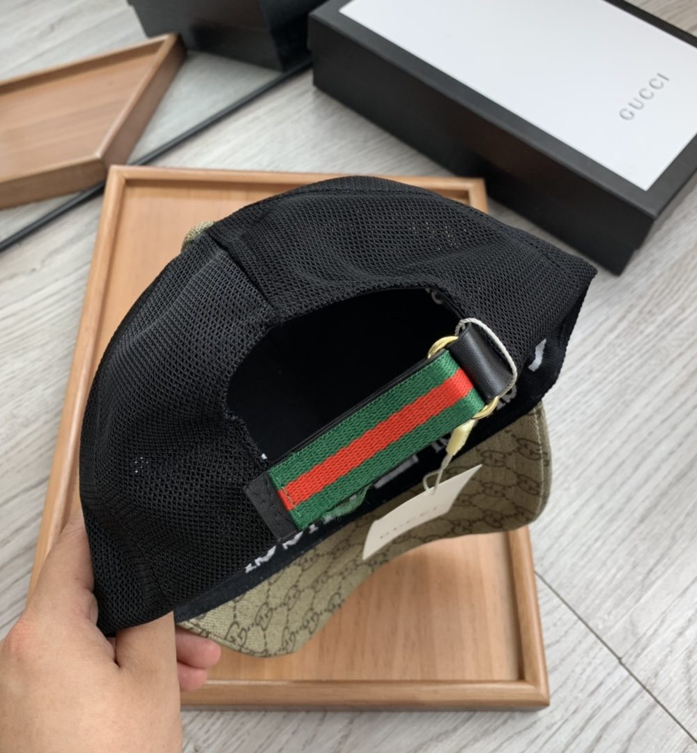 Gucci GG Canvas Baseball Cap Black