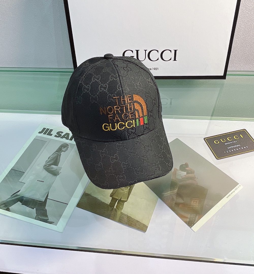 Gucci GG Canvas Baseball Cap Black