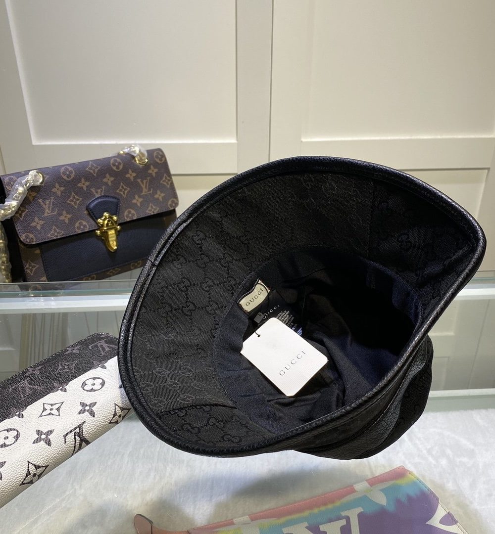 Gucci GG Canvas Bucket Hat Black