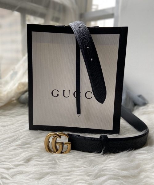 1:1 Replica Gucci GG Marmont Reversible Belt Black Reverses To Brown For Women, Women Belt 627055 CAO2T 8170