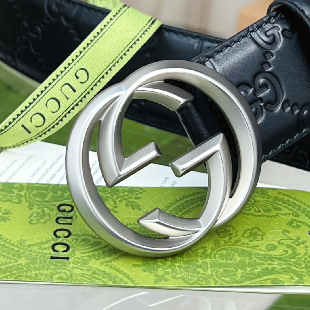 1:1 Replica Gucci GG Marmont Reversible Belt Black, Women Belt - Image 8