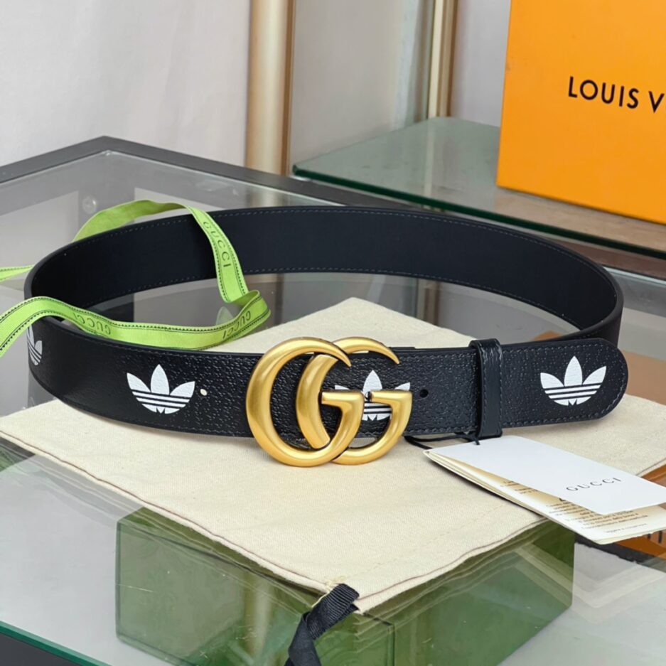 1:1 Replica Gucci GG Marmont Reversible Belt Black, Women Belt - Image 9