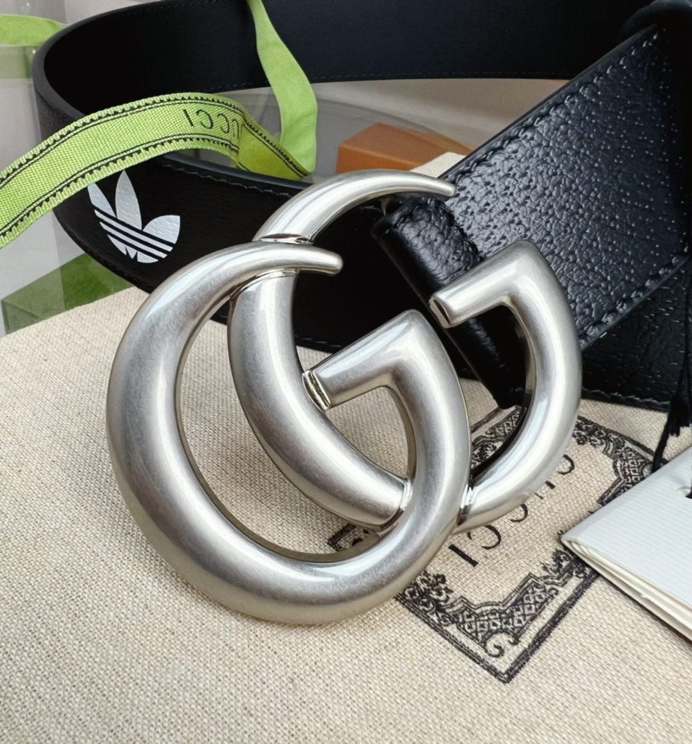 1:1 Replica Gucci GG Marmont Reversible Belt Black, Women Belt