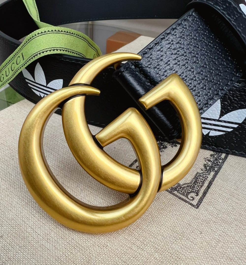 1:1 Replica Gucci GG Marmont Reversible Belt Black, Women Belt