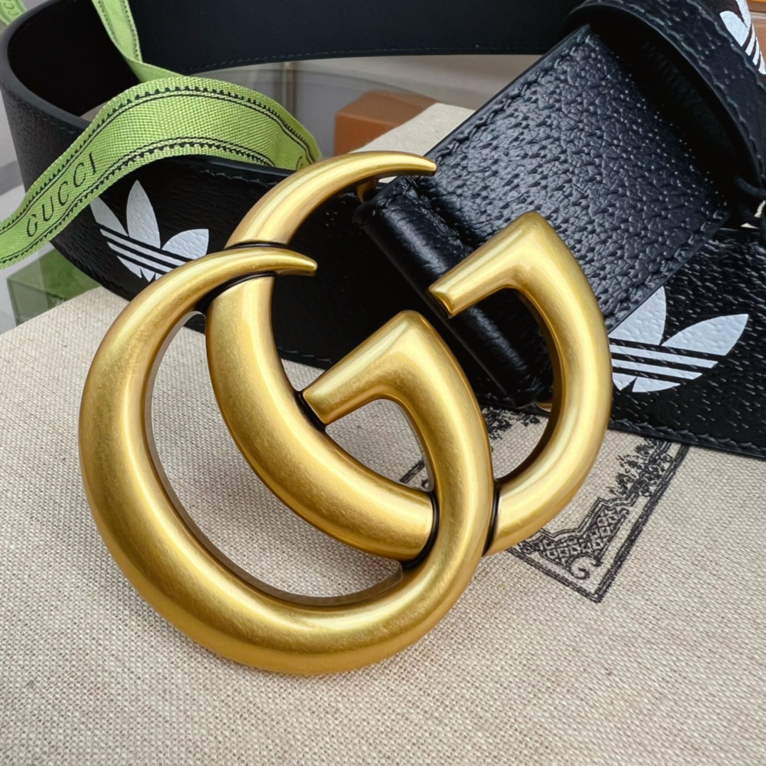 1:1 Replica Gucci GG Marmont Reversible Belt Black, Women Belt - Image 2