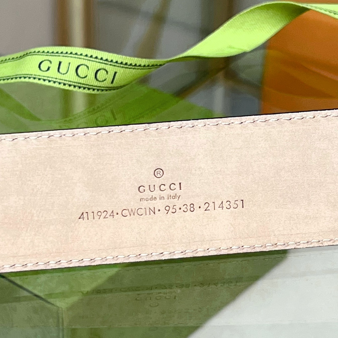 1:1 Replica Gucci GG Marmont Reversible Belt Black, Women Belt - Image 2