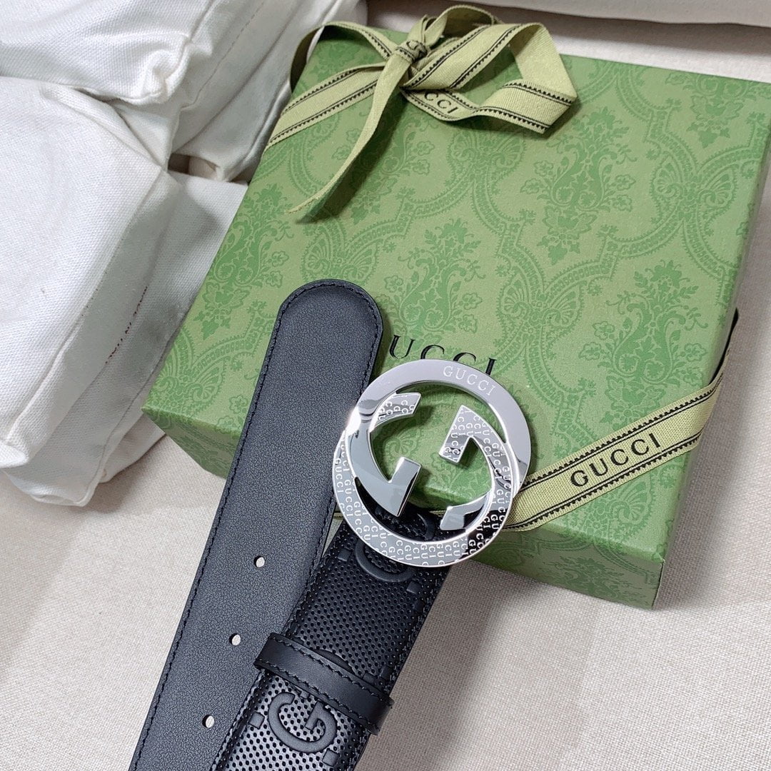 1:1 Replica Gucci GG Marmont Reversible Belt Black, Women Belt - Image 7