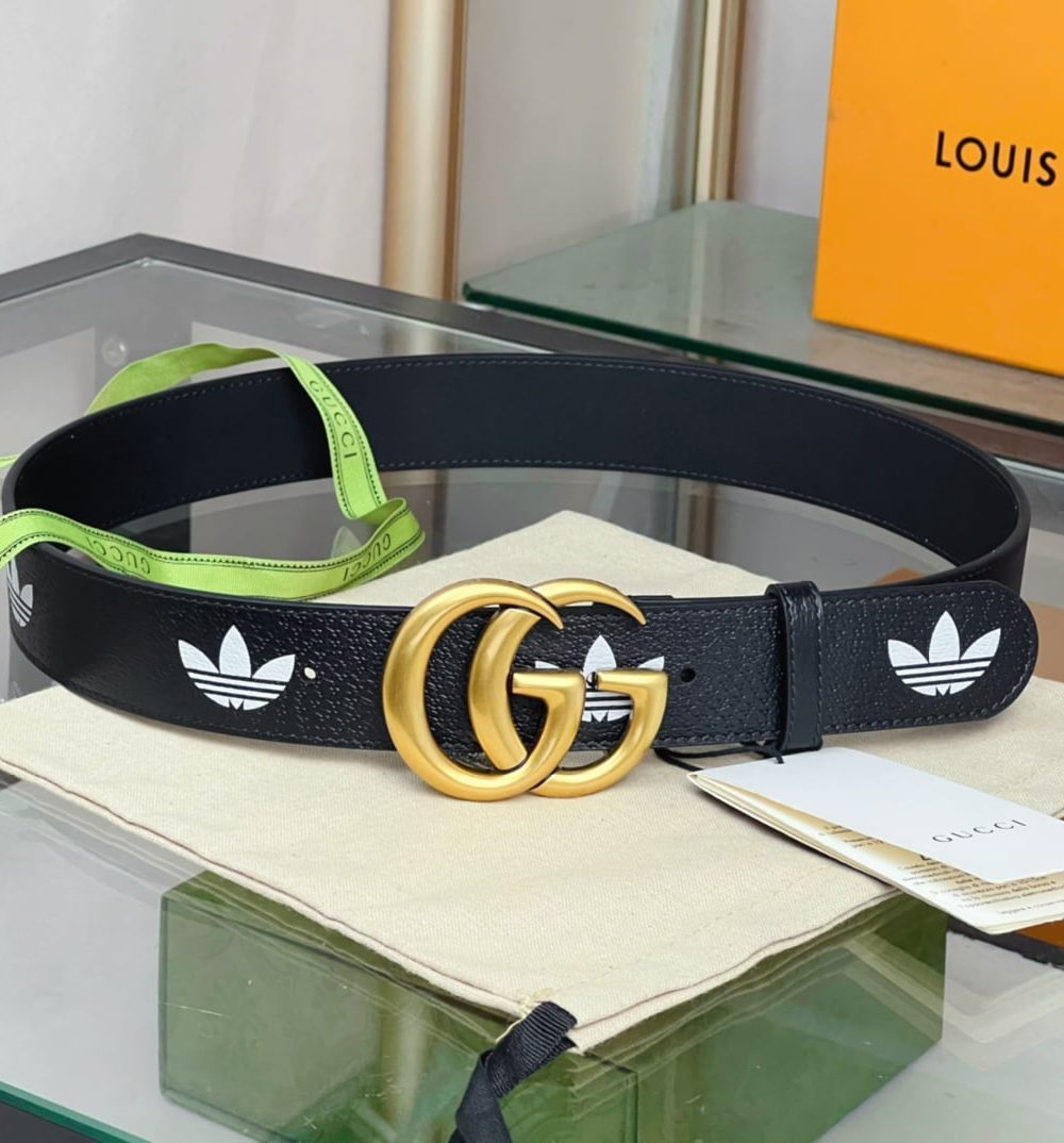 1:1 Replica Gucci GG Marmont Reversible Belt Black, Women Belt