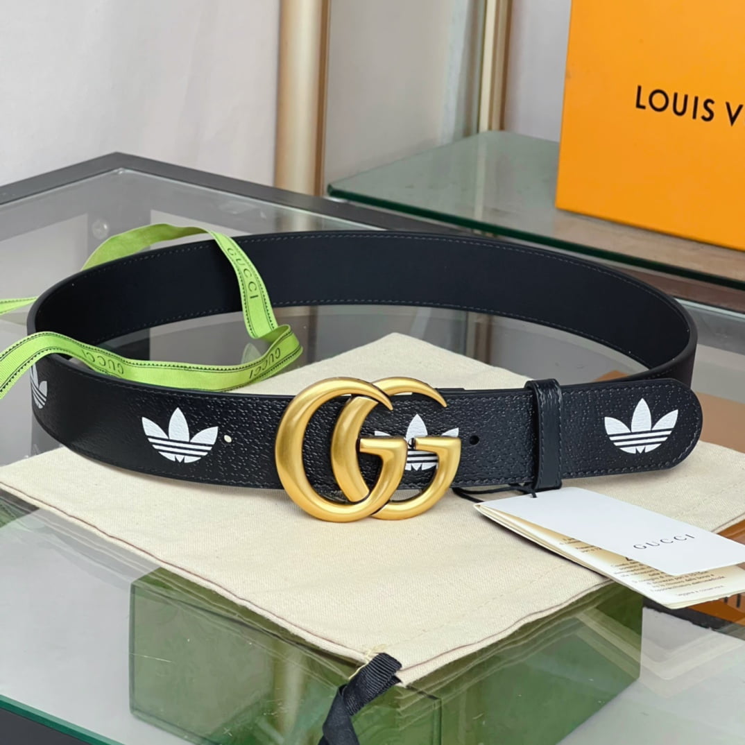 1:1 Replica Gucci GG Marmont Reversible Belt Black, Women Belt