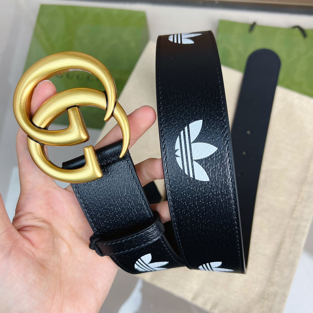 1:1 Replica Gucci GG Marmont Reversible Belt Black, Women Belt - Image 6