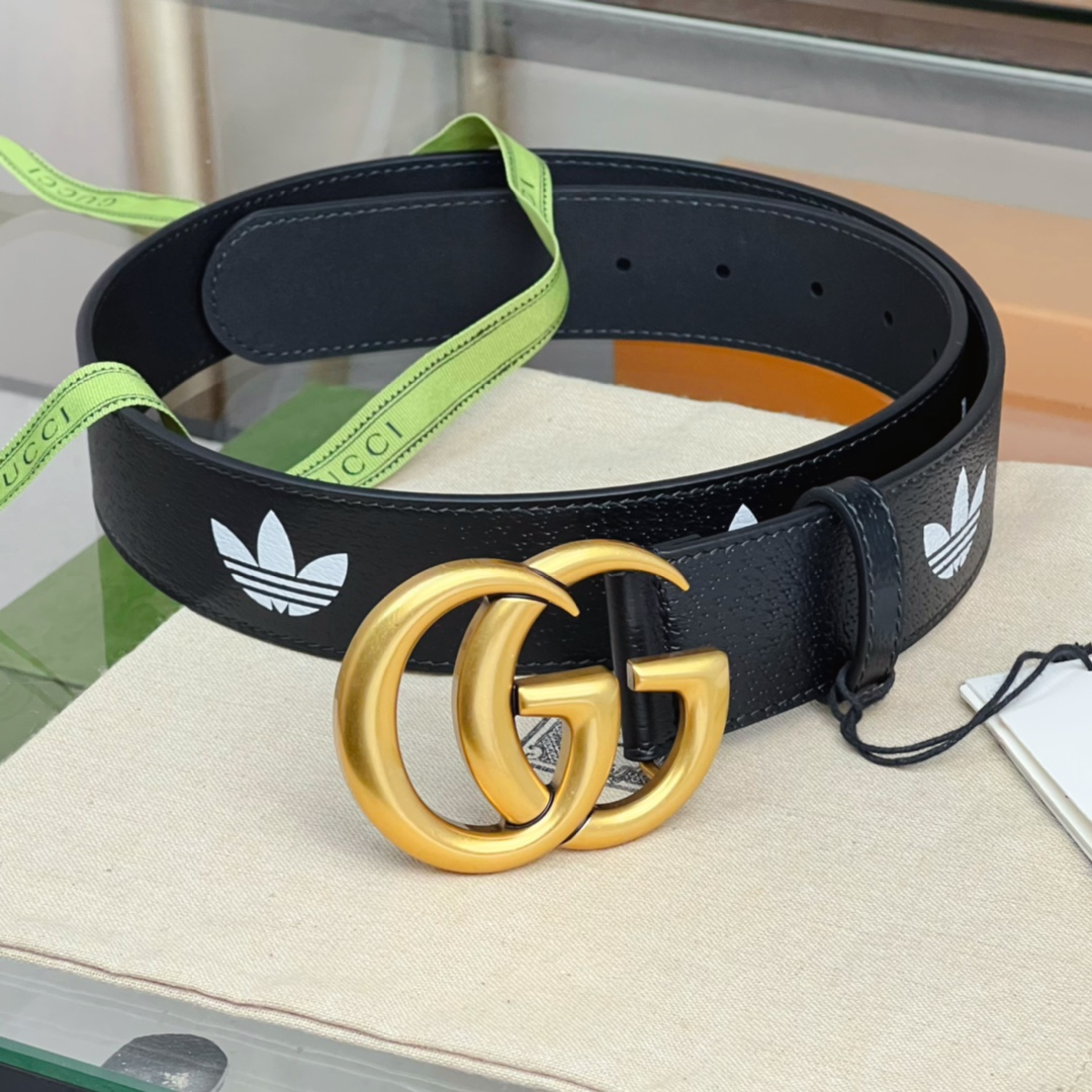 1:1 Replica Gucci GG Marmont Reversible Belt Black, Women Belt - Image 3