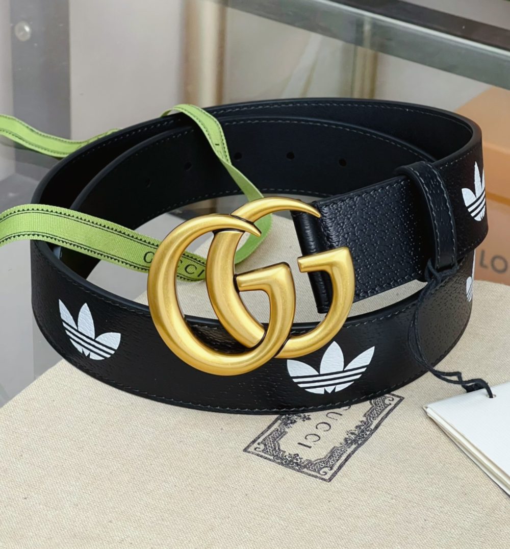 1:1 Replica Gucci GG Marmont Reversible Belt Black, Women Belt