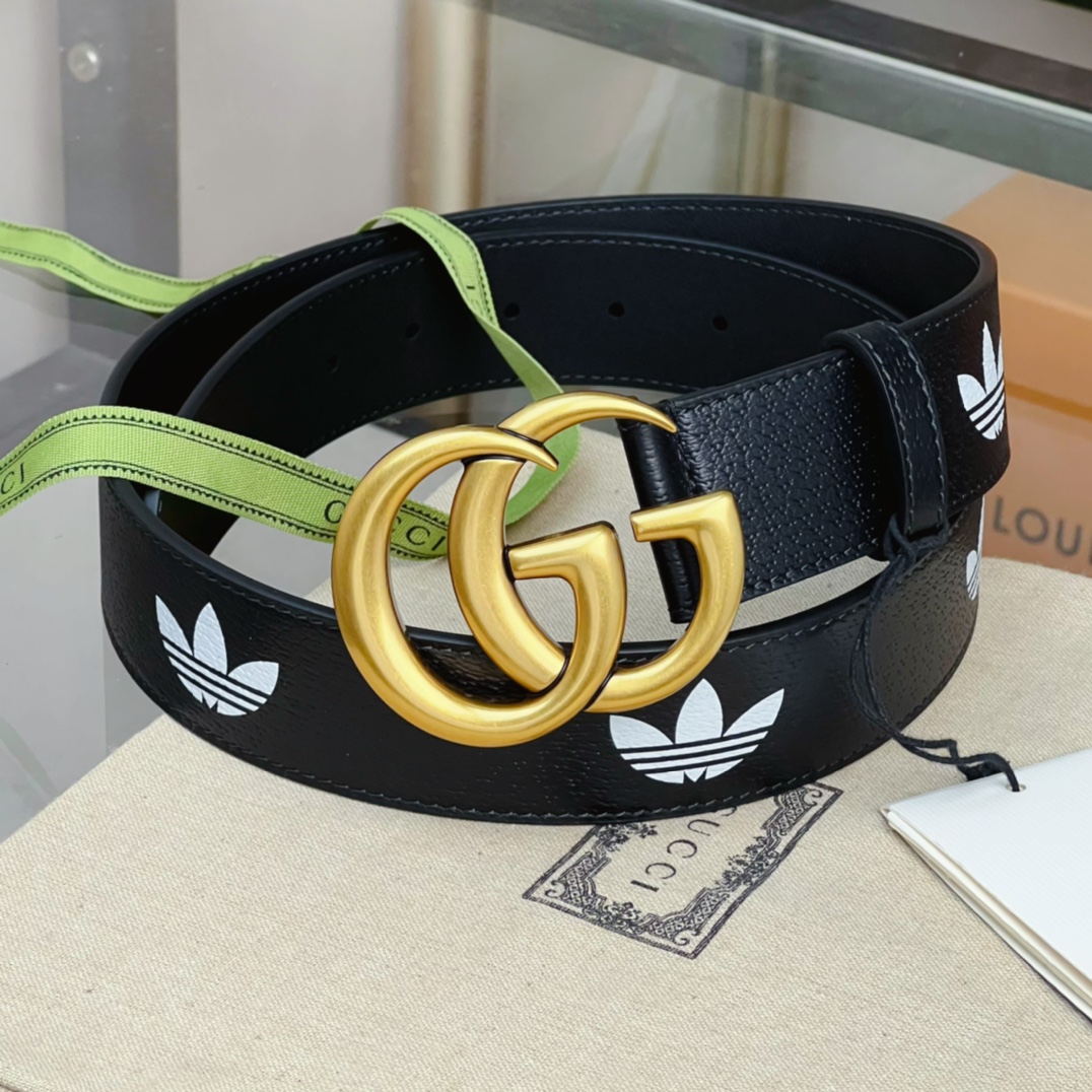 1:1 Replica Gucci GG Marmont Reversible Belt Black, Women Belt - Image 8