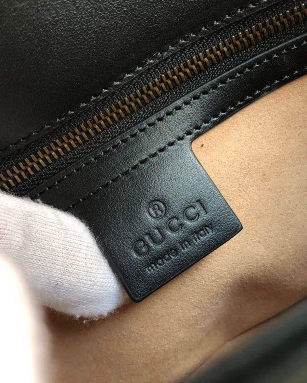 1:1 Replica Gucci GG Marmont Small Matelassé Shoulder Bag Black Matelassé Chevron For Women 10in/26cm 443497 DTDIT 1000