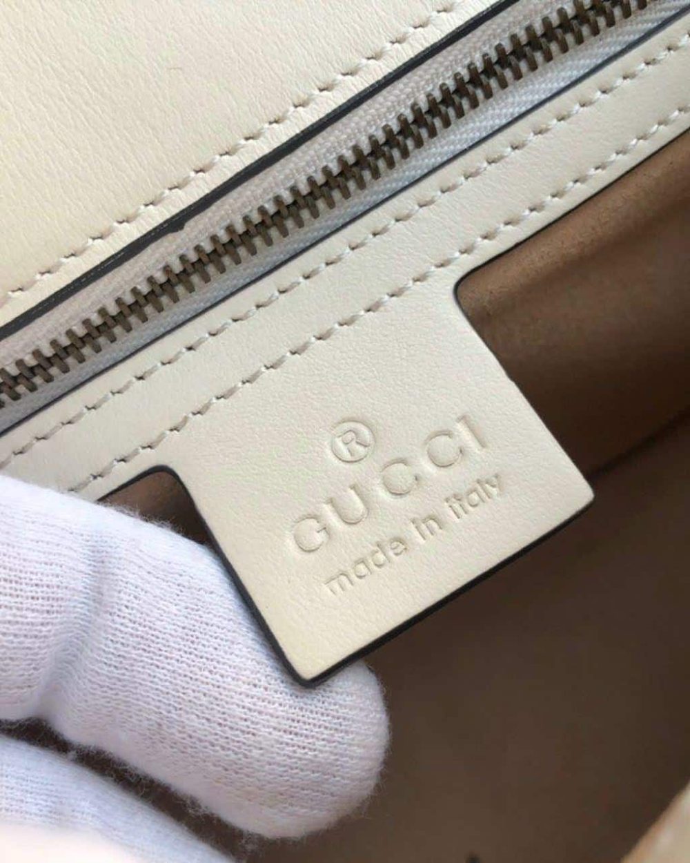 1:1 Replica Gucci GG Marmont Small Matelassé Shoulder Bag White Matelassé Chevron For Women 10in/26cm 443497 DTDIT 9022