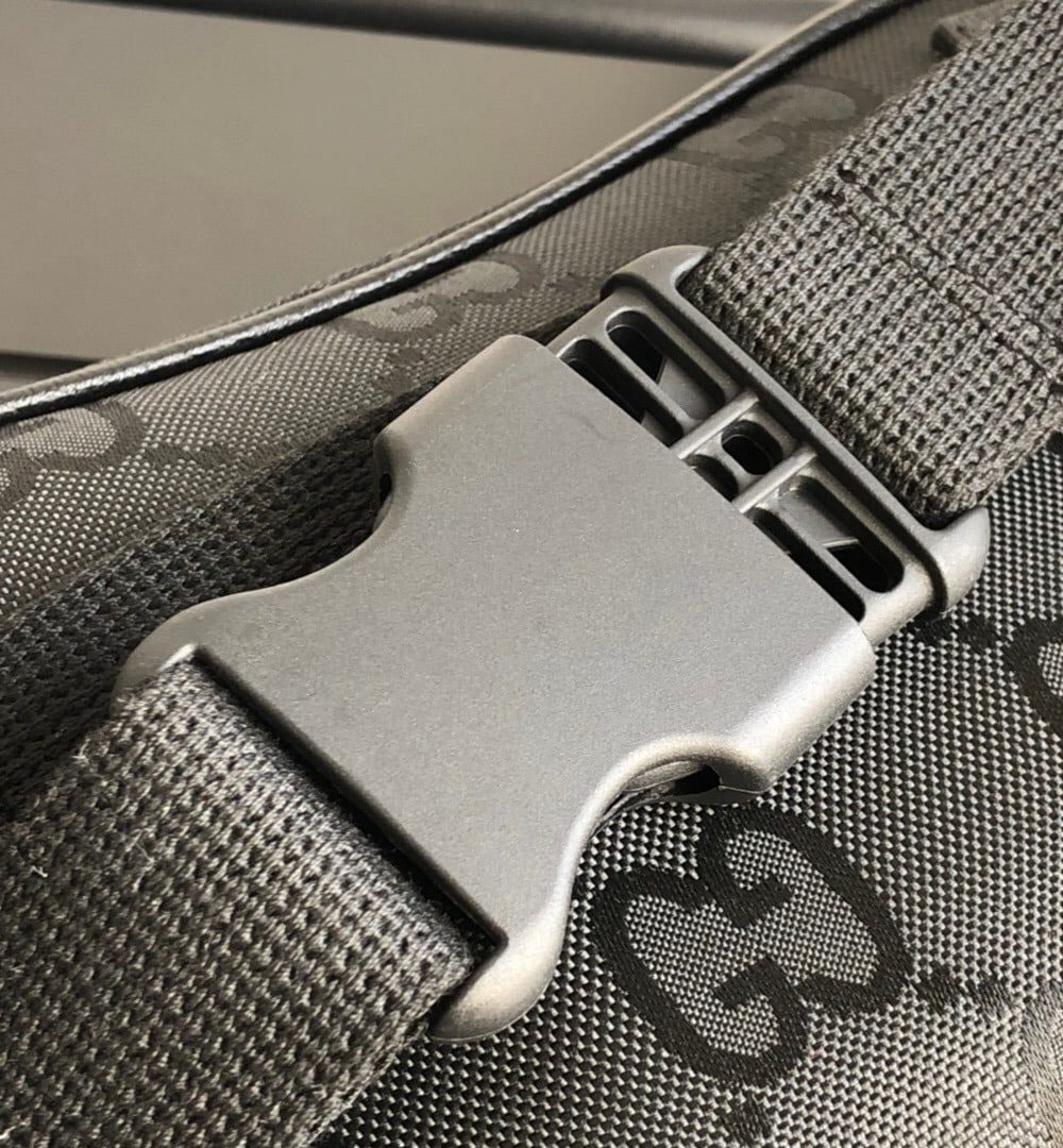 1:1 Replica Gucci Gucci Off The Grid Belt Bag Black GG ECONYL® For Men  9.5in/24cm GG 631341 H9HBN 1000