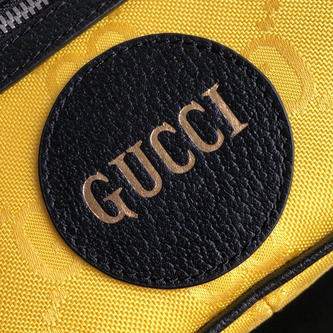 1:1 Replica Gucci Gucci Off The Grid Belt Bag Yellow GG ECONYL® For Men 9.5in/24cm GG - Image 3