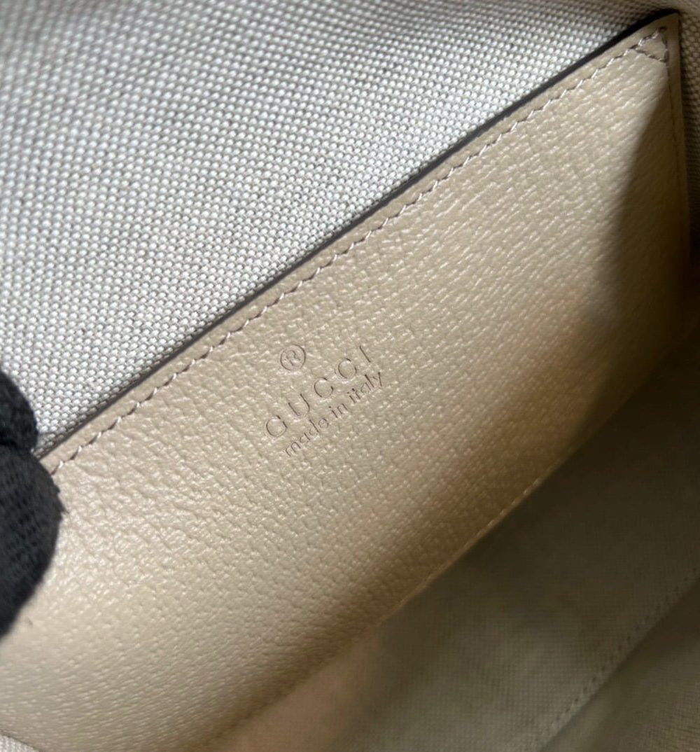 1:1 Replica Gucci Horsebit 1955 GG Mini Bag Beige For Women, Women's Bags 7.9in/20cm GG 677212 UULAG 9682