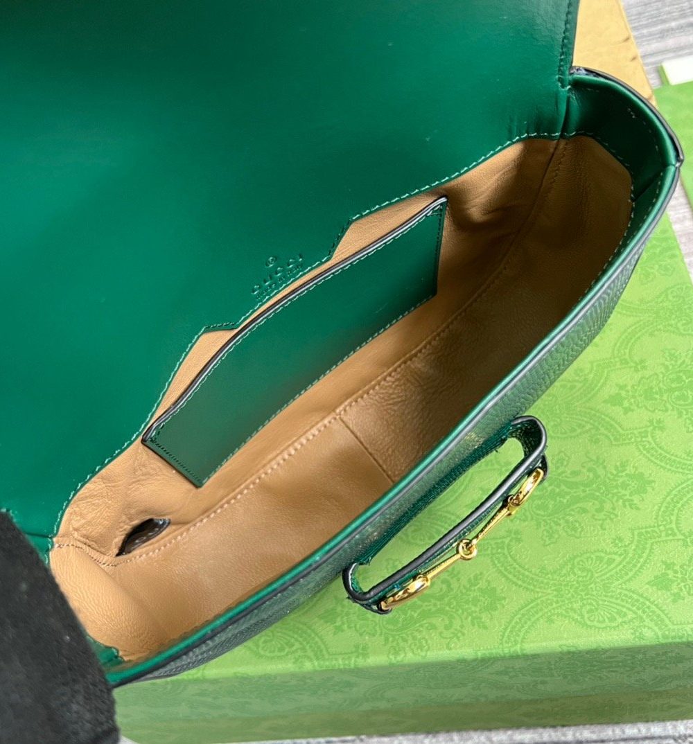 1:1 Replica Gucci Horsebit 1955 Lizard Mini Bag Green For Women, Women's Bags 8in/20cm GG‎ ‎675801 LUZ0G 3154