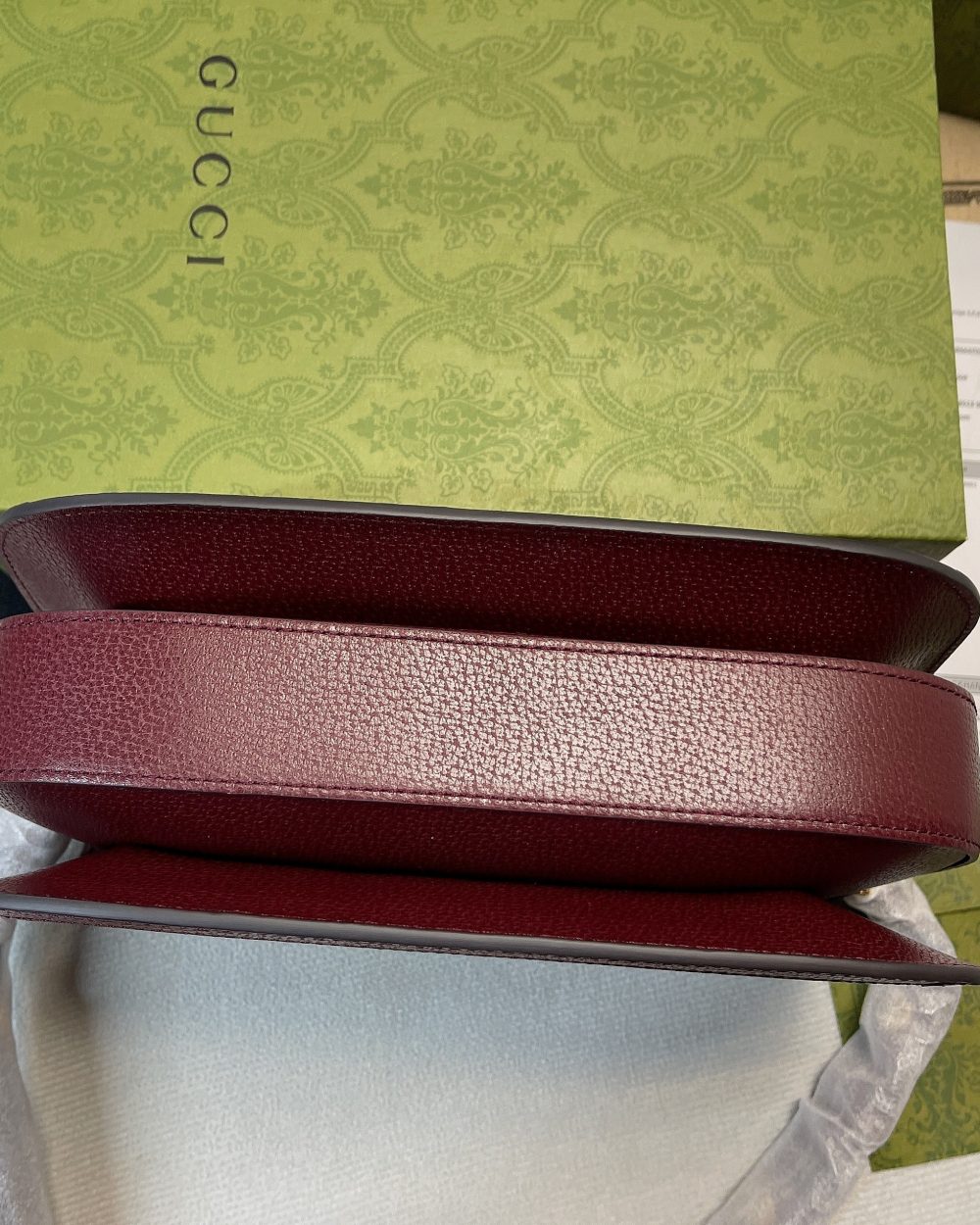 1:1 Replica Gucci Horsebit 1955 Shoulder Bag Beige And Ivory For Women, Women's Bags 9.8in/25cm GG