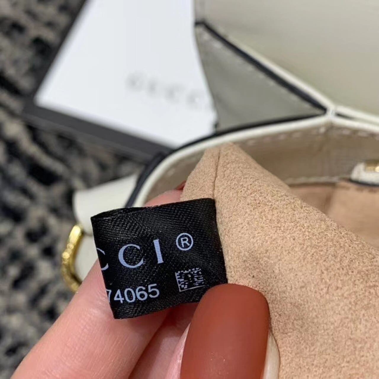 1:1 Replica Gucci Horsebit 1955 Shoulder Bag White For Women 9.8in/25cm GG 602204 1DB0G 9022 - Image 7