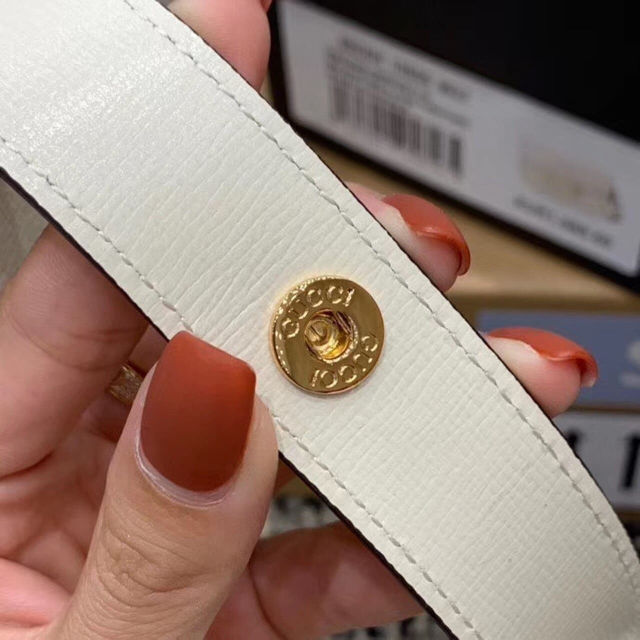 1:1 Replica Gucci Horsebit 1955 Shoulder Bag White For Women 9.8in/25cm GG 602204 1DB0G 9022 - Image 18