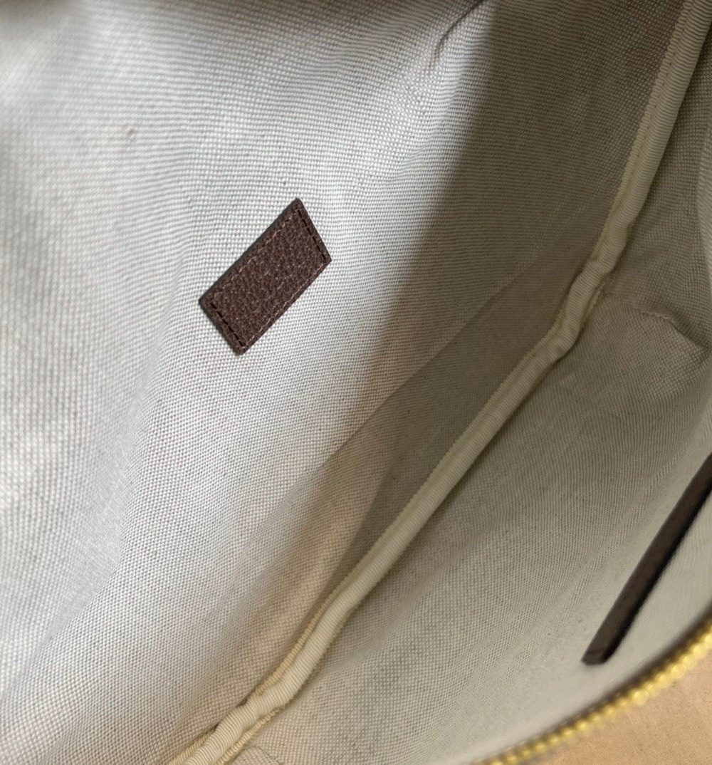 1:1 Replica Gucci Jumbo GG Belt Bag Camel And Ebony Jumbo GG Canvas For Women  15.3in/39cm GG 696031 UKMDG 2570