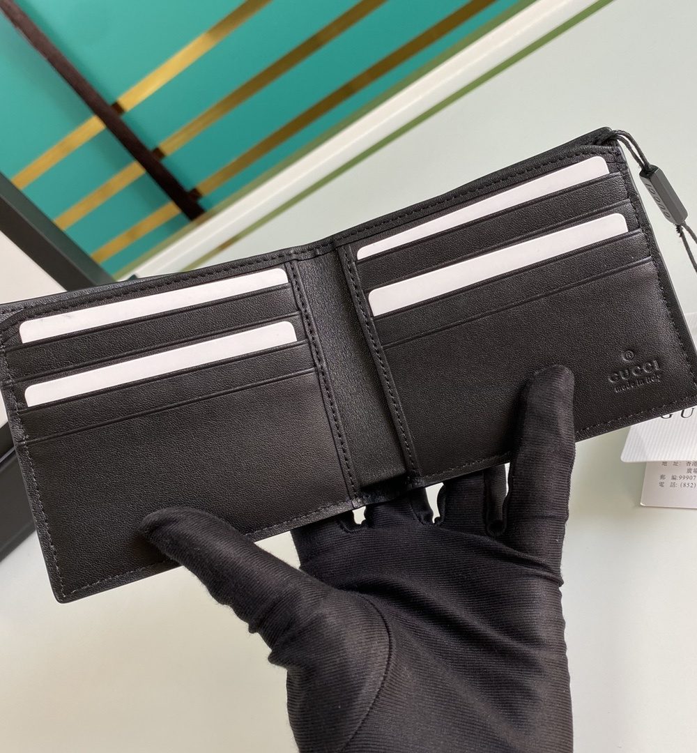 1:1 Replica Gucci Kingsnake Print GG Supreme Wallet For Men, Men's Wallet 11cm/4.5in GG ‎451268 K551N 1058