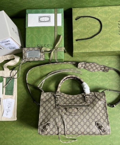 1:1 Replica Gucci Luggage Beige For Women And Men 15in/39cm GG