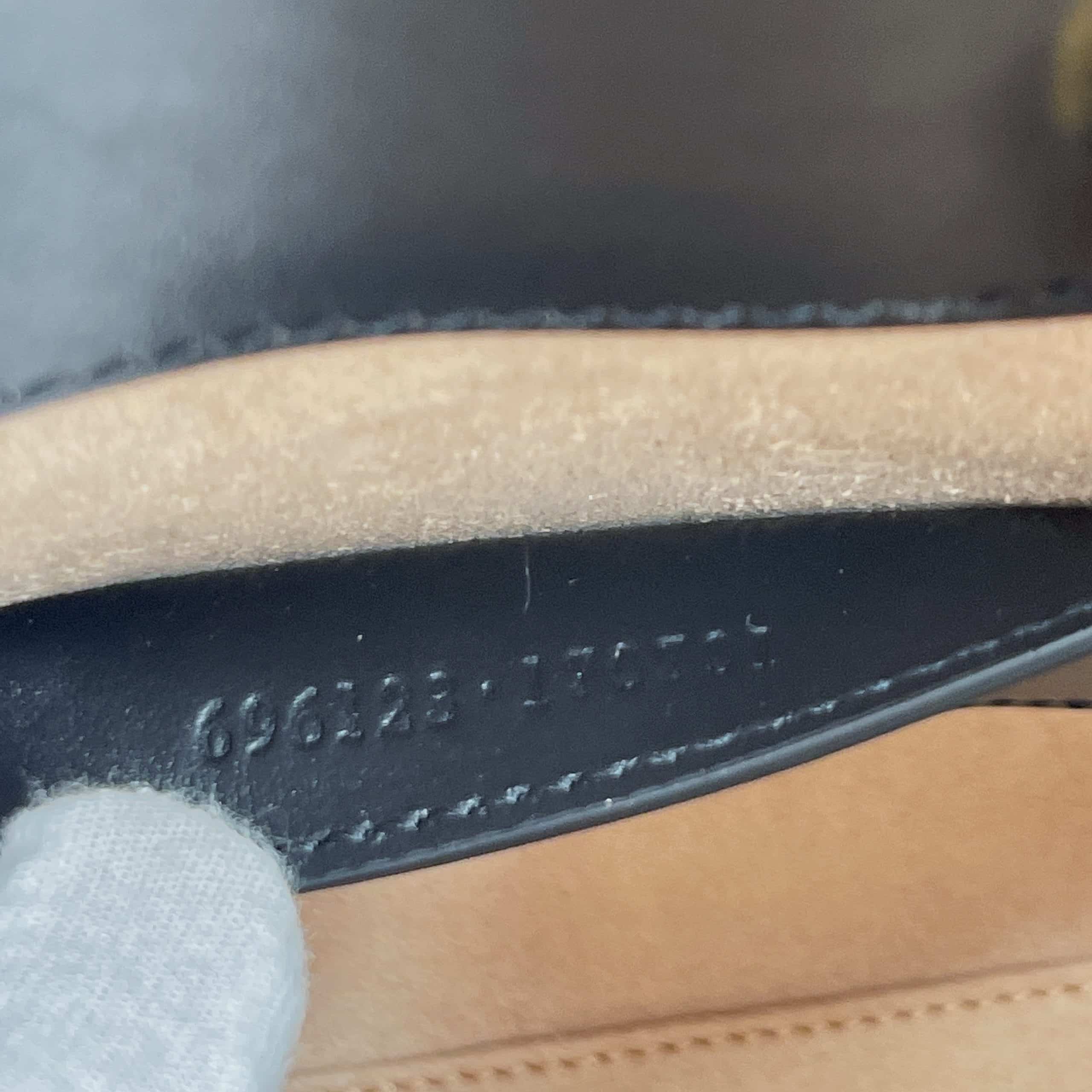 1:1 Replica Gucci Marmont Matelasse Mini Bag Black For Women, Women's Bags 7.5in/19cm GG 696123 DTDHT 1000 - Image 10