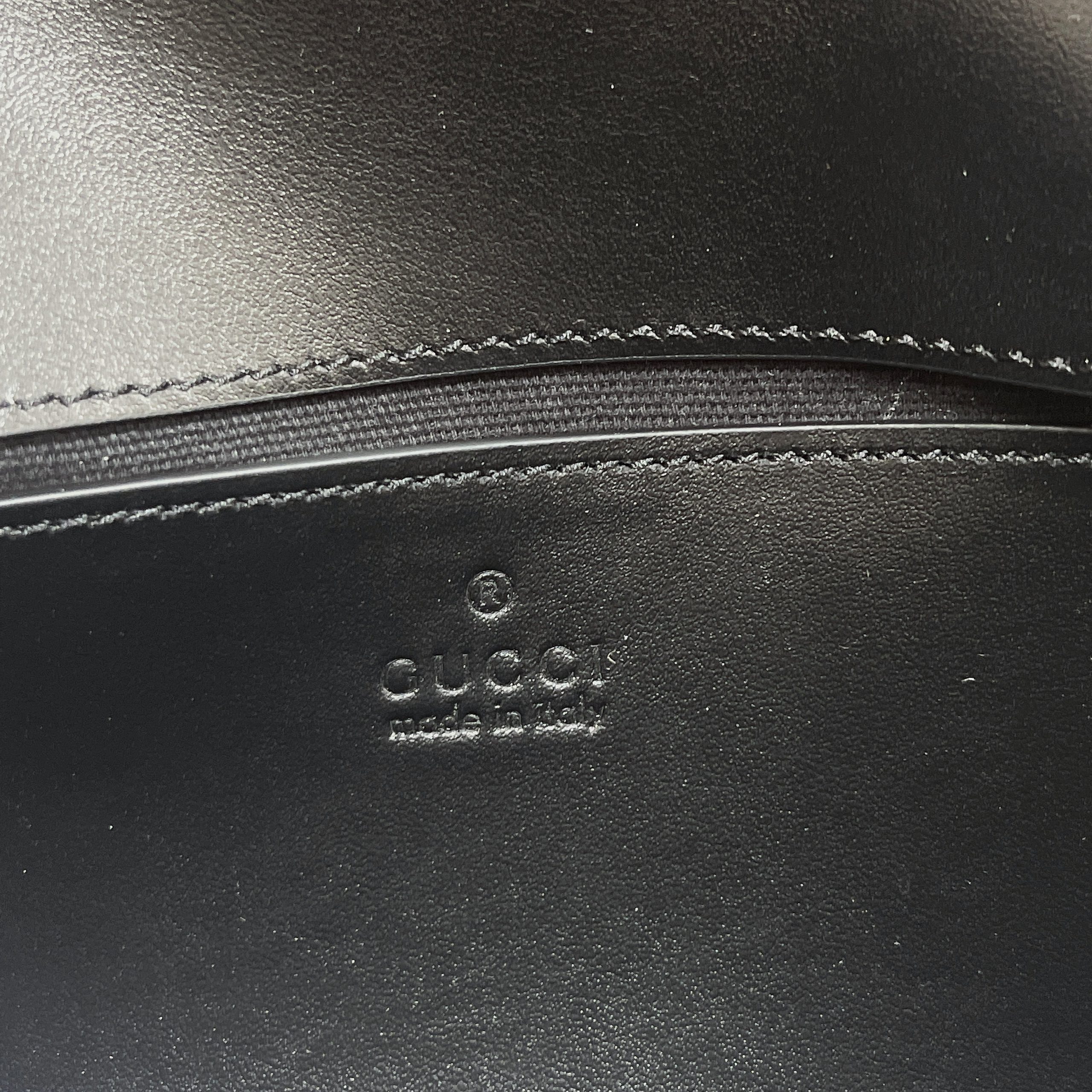 1:1 Replica Gucci Marmont Matelasse Mini Bag Black For Women, Women's Bags 8.5in/22cm GG - Image 3