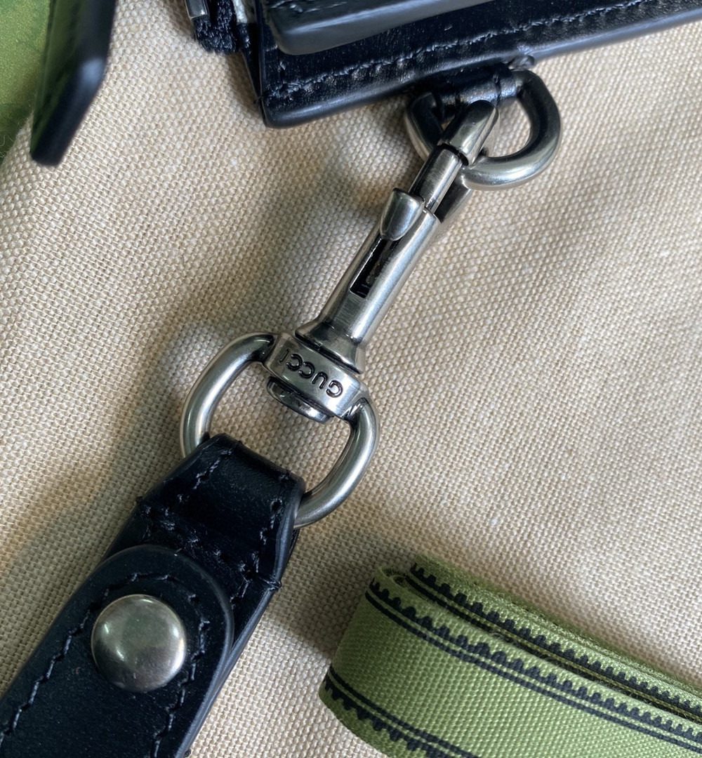 1:1 Replica Gucci Marmont Pouch Black 31cm GG 475317 DJ20T 1000