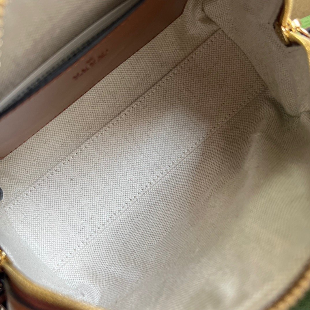 1:1 Replica Gucci Matelassé Top Handle Bag Red For Women, Women's Bags 7.5in/19cm GG - Image 3