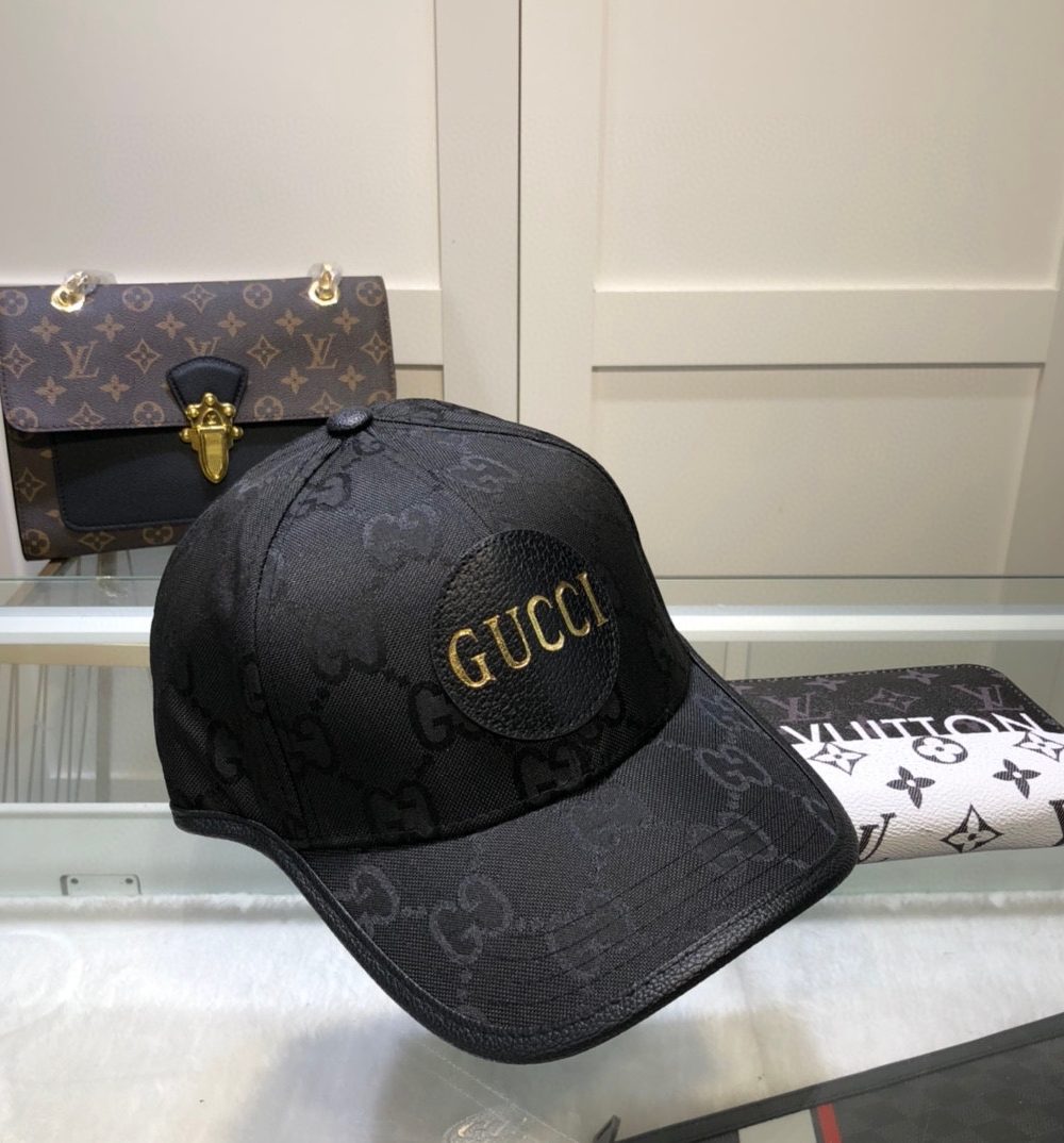 Gucci Off The Grid Baseball Hat Black GG Hat