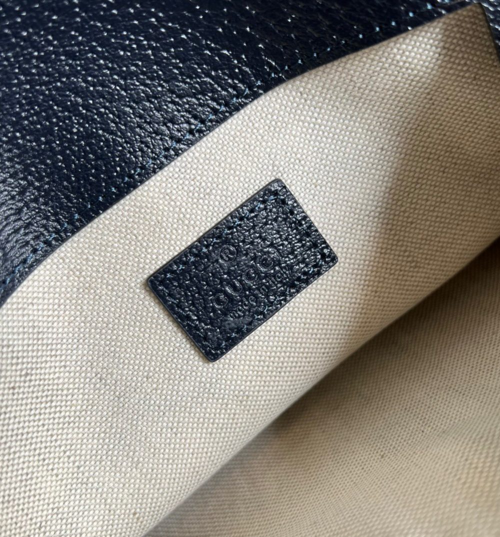 1:1 Replica Gucci Ophidia Belt Bag Beige And Blue GG Supreme Canvas For Men  8.7in/22cm GG 674081 96IWN 4076