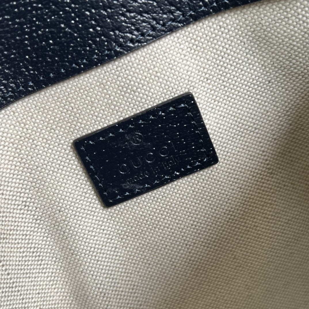 1:1 Replica Gucci Ophidia Belt Bag Beige And Blue GG Supreme Canvas For Men 9in/22cm GG 674081 96IWN 4076 - Image 3