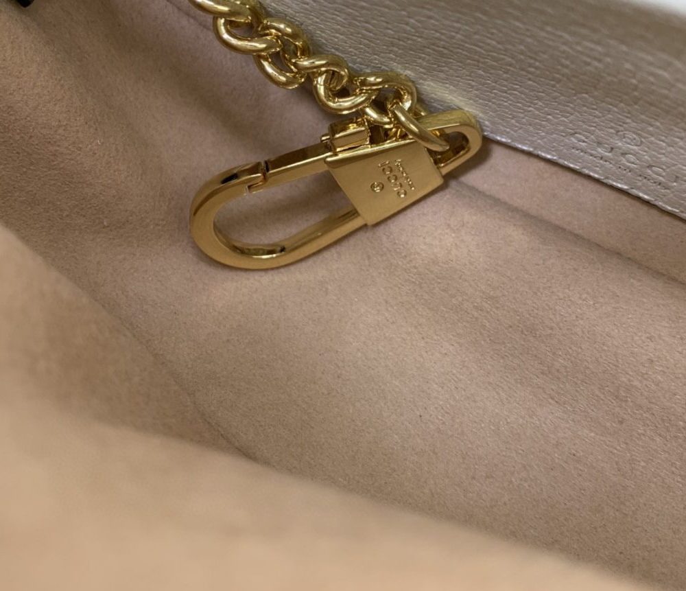 1:1 Replica Gucci Ophidia GG Mini Bag Beige And Ebony GG Supreme Canvas For Women 7.9in/20cm GG 658551 96IWG 9794