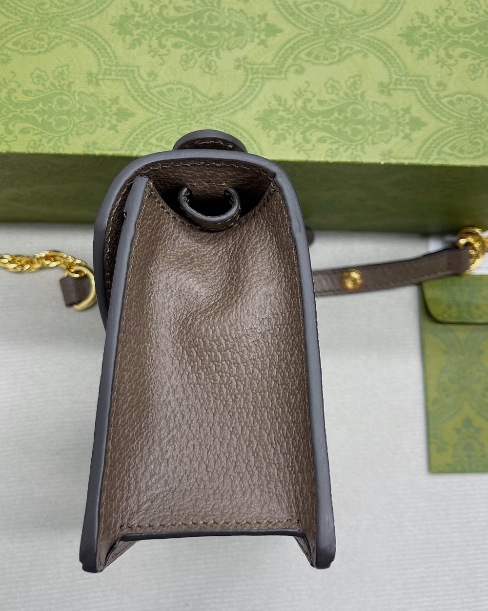 1:1 Replica Gucci Ophidia GG Mini Shoulder Bag Beige For Women, Women's Bags 6.9in/18cm GG 696180 96IWG 8745