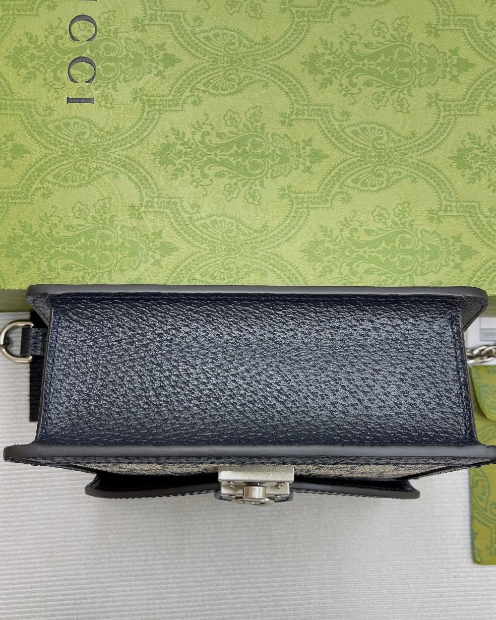 1:1 Replica Gucci Ophidia GG Mini Shoulder Bag Beige For Women, Women's Bags 6.9in/18cm GG