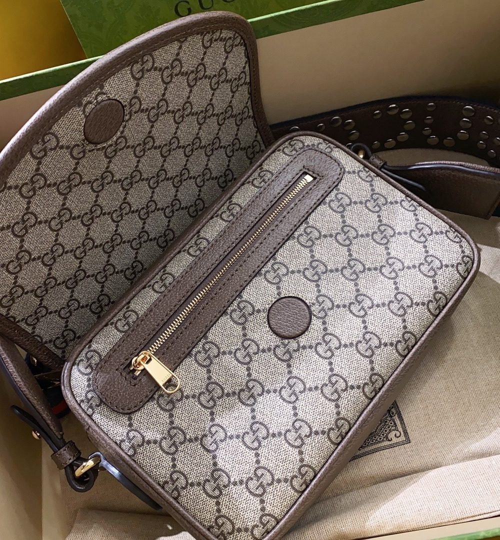 1:1 Replica Gucci Ophidia GG Small Shoulder Bag Beige For Women, Women's Bags 9.1in/23cm GG 722117 FAAX3 9789