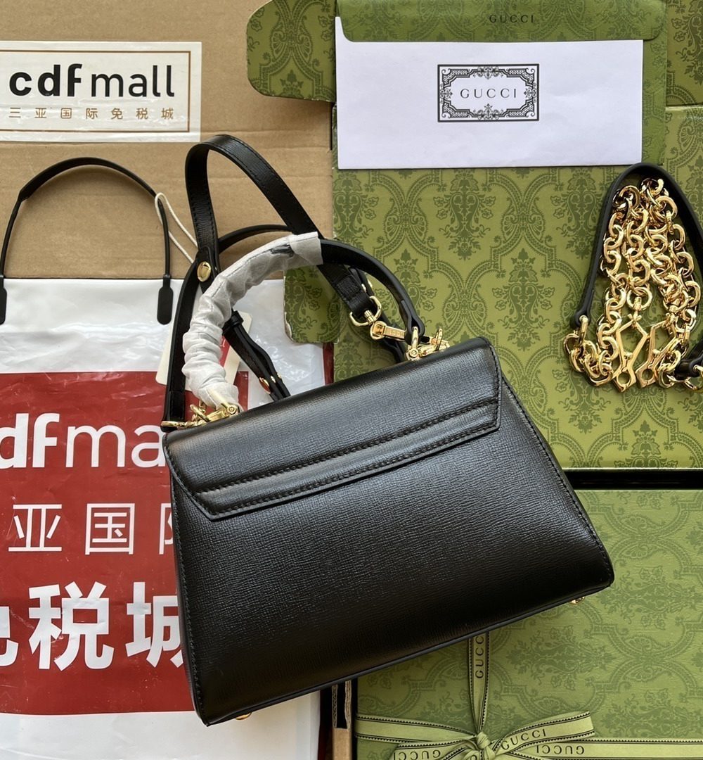 1:1 Replica Gucci Ophidia Gucci Horsebit 1955 Mini Bag White For Women, Women's Bags 8.6in/22cm GG 703848 AAA7G 1000