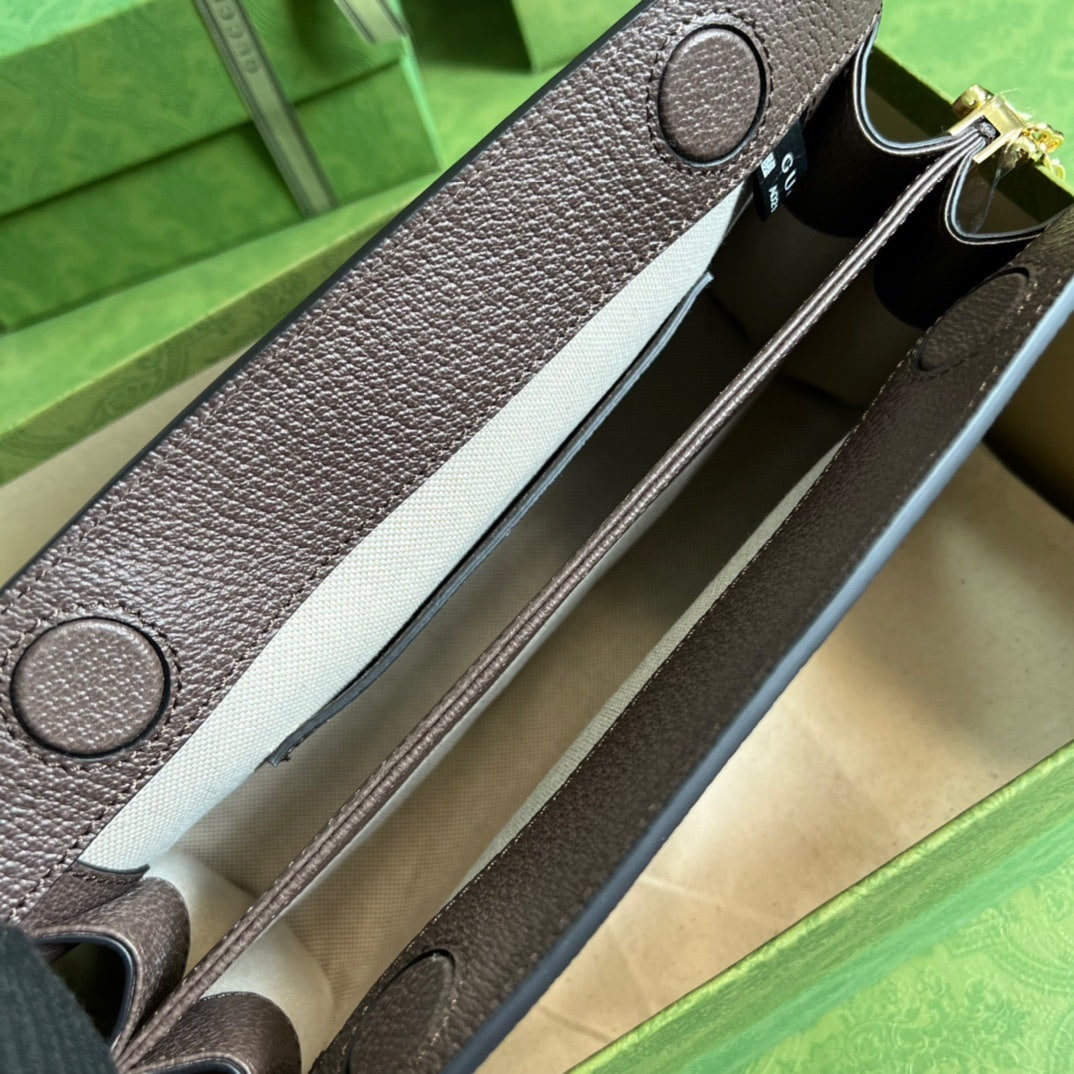 1:1 Replica Gucci Ophidia Jumbo GG Small Shoulder Bag Brown For Women, Women's Bags 10.2in/26cm GG 503877 UKMIG 2570 - Image 3