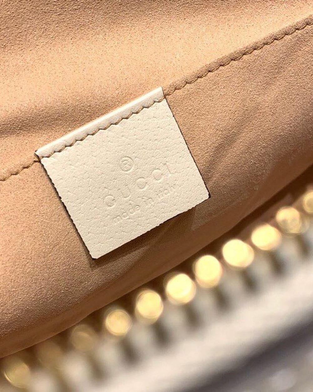 1:1 Replica Gucci Ophidia Shoulder Bag White 9in/24cm