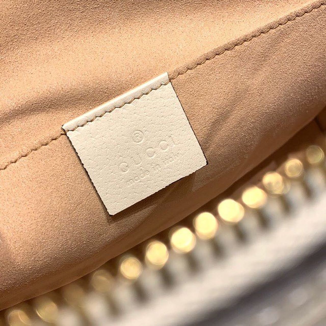 1:1 Replica Gucci Ophidia Shoulder Bag White 9in/24cm - Image 8