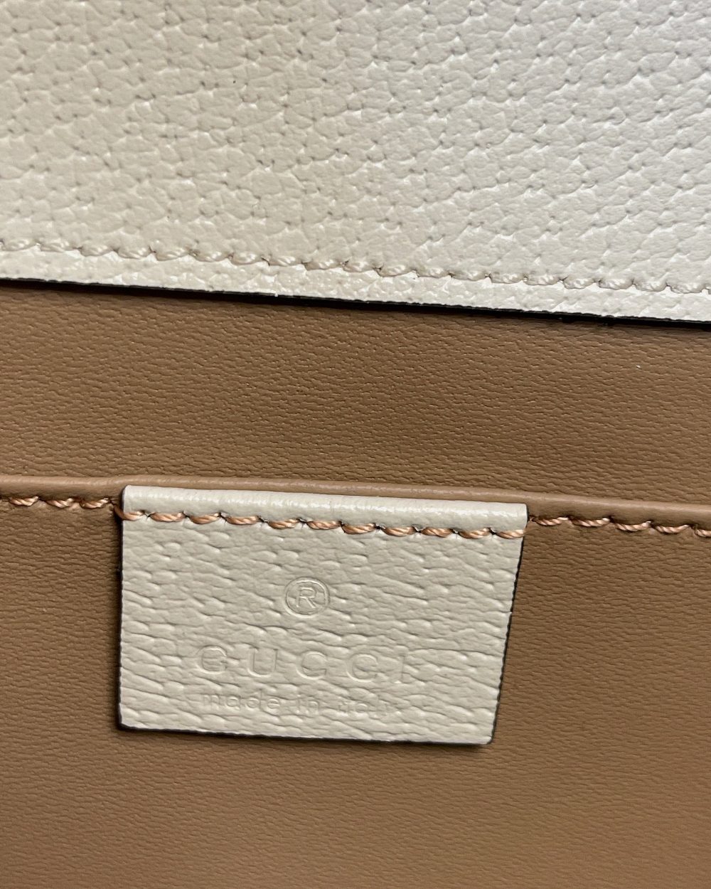 1:1 Replica Gucci Padlock Small Gucci Strawberry Shoulder Bag Beige For Women, Women's Bags 7.9in/20cm GG