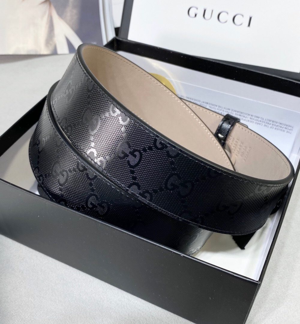 1:1 Replica Gucci Signature Belt Black For Women, Women Belt