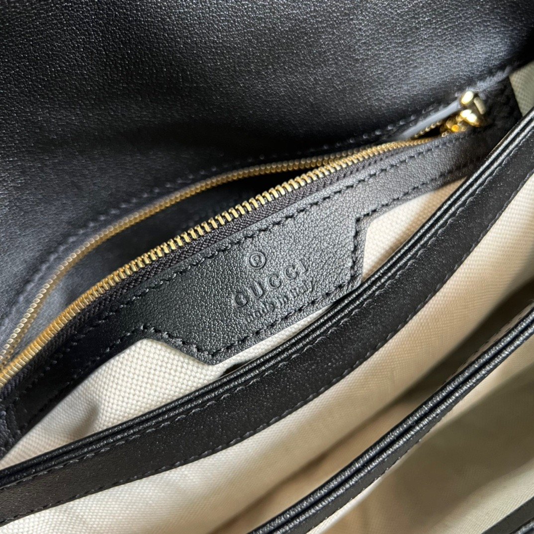 1:1 Replica Gucci Small GG Top Handle Bag White For Women, Women's Bags 17.7in/19cm GG 675791 UD9AX 9099 - Image 4