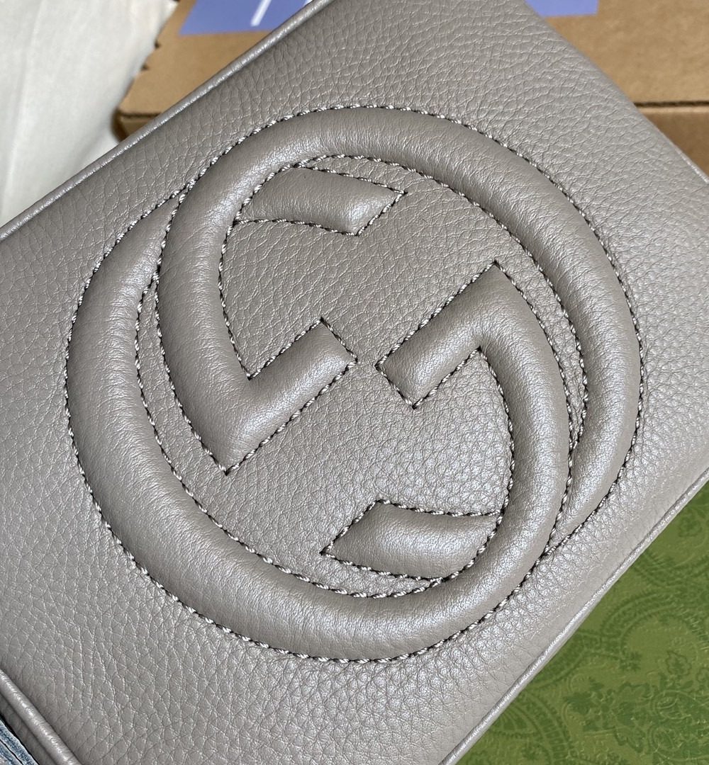 1:1 Replica Gucci Soho Small Disco Bag Red For Women, Women's Bags, Shoulder And Crossbody Bags 8in/21cm GG 308364