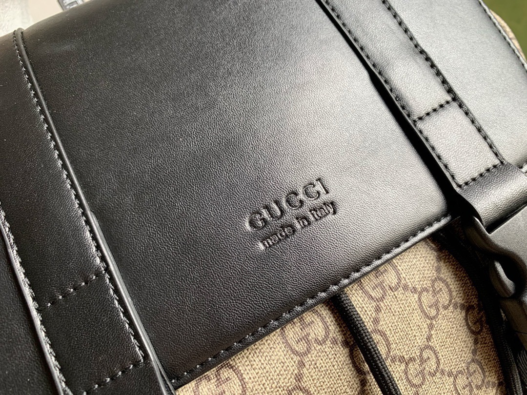 1:1 Replica Gucci Supreme Cream Backpack For Men 16.5in/42cm GG - Image 5